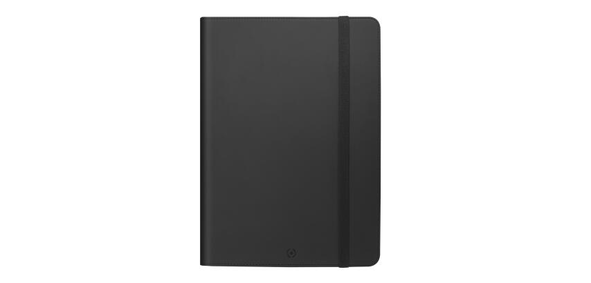 BOOKBAND - Custodia a libro con funzione stand con banda elastica per chiusura, porta pennino compatibile con Apple iPad 10.9 10th Gen/ iPad 11 11th Gen