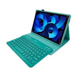 UNIFOLIOTAB11TU - Custodia universale a libro magnetica di colore nero con Tastiera Wireless compatibile con i Tablet fino a 11" dimensione display