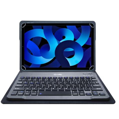 UNIKEYBTAB - 9" - 11" Universal Tablet folio cover+Wireless Keyboard