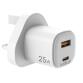 UPTC1A1C25WUK - 25W GaN Wall Charger UK [UPTC COLLECTION UK]