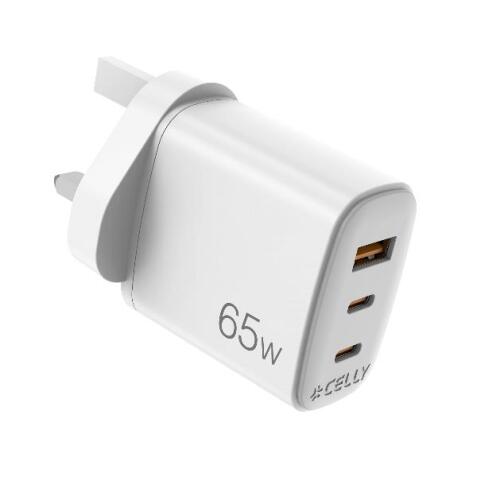 Caricabatterie - UPTC1A2C65WUK - 65W UK GaN Wall Charger [UPTC COLLECTION]