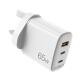 Caricabatterie - UPTC1A2C65WUK - 65W UK GaN Wall Charger [UPTC COLLECTION]