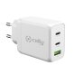 TC3GAN65W - 2 USB-C / USB-A Wall Charger GaN 65W [PRO POWER]