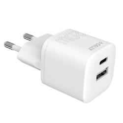 PC2TCUSBC20WWH - USB-A / USB-C Wall Charger 20W [PROCOMPACT2]