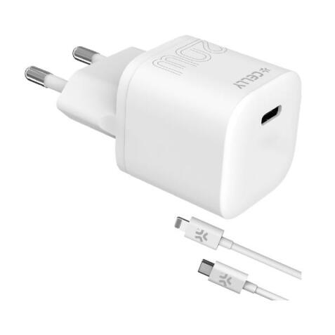 PC2TC20WLIGHTCA - Ultra Compact Wall Charger 20W with Cable [PROCOMPACT2]