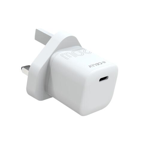 UCTC1USBC20W - UK Ultra Compact Wall Charger 20W [ULTRA COMPACT]