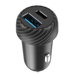 CC1USBC1USBA35W - 35W USB-A USB-C CAR CHARGER
