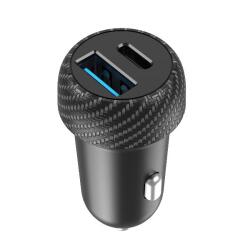 CC1USBC1USBA45W 45W USB-A USB-C CAR CHARGER