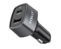 CC1USBC1USBA65W - 65W USB-A/USB-C Car Charger