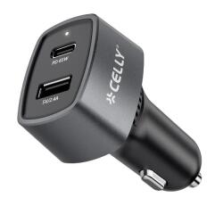 CC1USBC1USBA65W - 65W USB-A/USB-C Car Charger