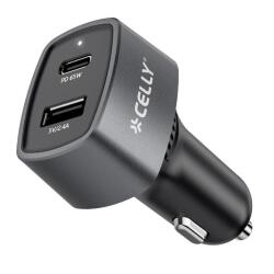 CC1USBC1USBA65W - 65W USB-A USB-C CAR CHARGER