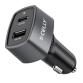 CC1USBC1USBA65W - 65W USB-A USB-C CAR CHARGER