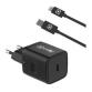 KIT DE CARGA POWER DELIVERY CARGADOR 20W USBC Y CABLE USBC A LIGHTNING