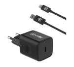 KIT DE CARGA POWER DELIVERY CARGADOR 20W USBC Y CABLE USBC A LIGHTNING