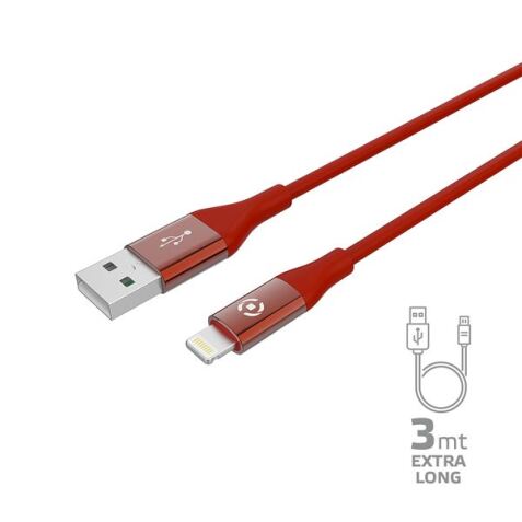 USBA TO LIGHTNING 12W 3MT CABLE MFI