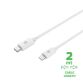 LIGHTNING TO USB-C 60W CABLE 2MT WH