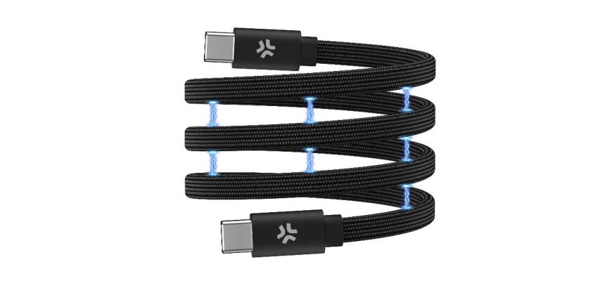 USBC2MAG1M60BK - 60W USB-C to USB-C Slim Magnetic Cable