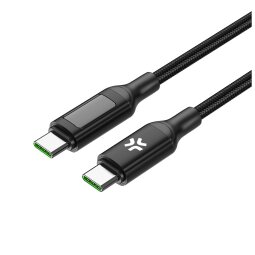 USBCUSBC100WLED - USB-C to USB-C Cable 100W with LED Display [POWER DELIVERY]