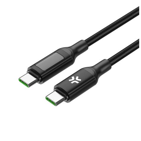 USBCUSBC100WLED - 100W USB-C to USB-C Cable with LED Display [POWER DELIVERY]
