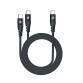 USBC2USBC - USB-C to 2 USB-C Cable 100W [POWER DELIVERY]