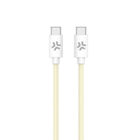 USBCUSBCCOTT - USB-C to USB-C Cotton Braided Cable [POWER DELIVERY]