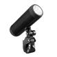 BIKE SPEAKER FLASHLIGHT BLACK