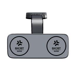 GHOSTSUPMAGDUO - Supporto Doppio universale magnetico da auto, compatibile con la tecnologia Magsafe, rotazione 360°, utilizzo cruscotto/parabrezza