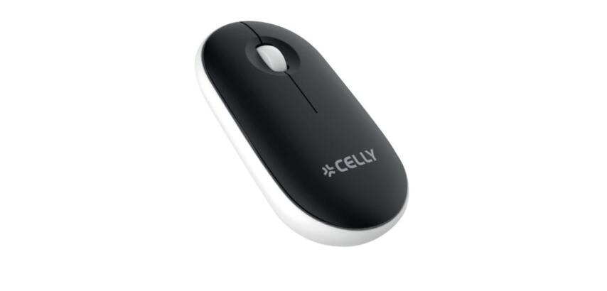 SWWLMOUSE - Mouse wireless, click silenzioso, tre tasti, design ergonomico