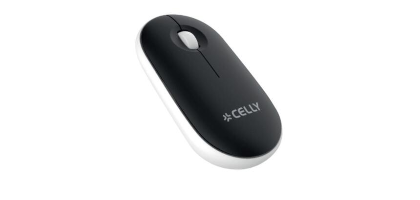SWWLMOUSE - Mouse wireless, click silenzioso, tre tasti,