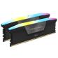 CORSAIR VENGEANCE RGB DDR5 32GB (2x16GB) DDR5 7200 CL34-44-44-96 1.45V OC PMIC Intel XMP Memory - Black