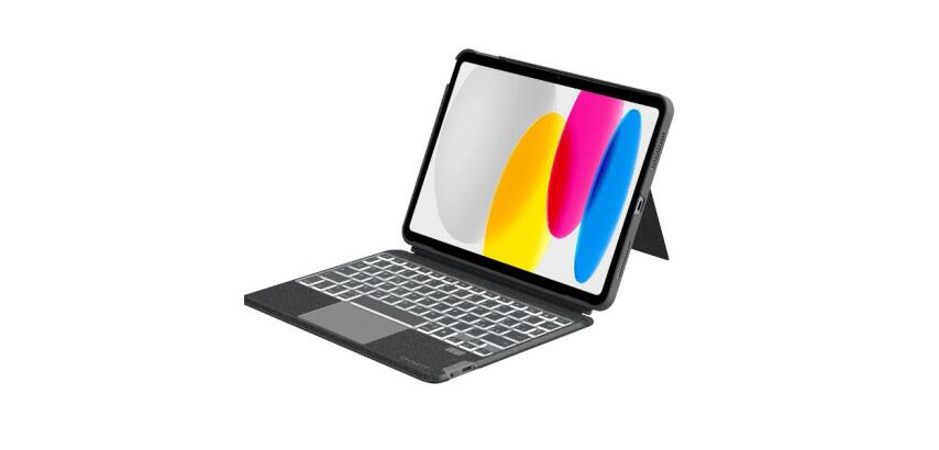 Cover con tastiera wireless magnetica Per iPad A16 da 11” Per iPad di 10ª generazione