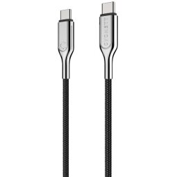 ARMOURED 2.0 USB-C TO USB-C  (5A/100W ) CABLE 3M- BLACK