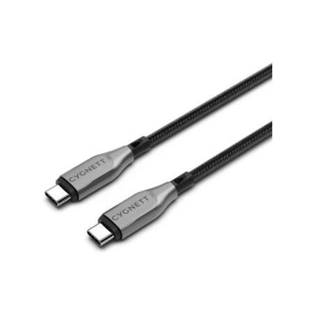 Cavo Armoured USB-C a USB-C 1M Nero