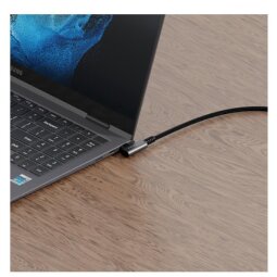 Unite Cavo Corazzato ad angolo retto da C2C Usb-C a Usb-C 3.1 1m nero