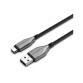 Cavo Armoured USB-C a USB-A 50 cm Nero