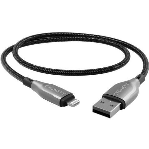 Cavo Armoured Lightning a USB-A 1M Nero