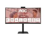 AOC CU34E4CW/75 computer monitor 86.4 cm (34") 3440 x 1440 pixels Black