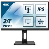 AOC P2 24P2Q LED display 60.5 cm (23.8") 1920 x 1080 pixels Full HD Black