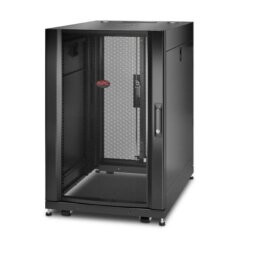 Armadio rack per server APC NetShelter SX 18U, 600×900 mm, con pannelli laterali, nero