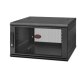 NetShelter 6U Wallmount Rack Enclosure Cabinet Single Hinged Server Depth