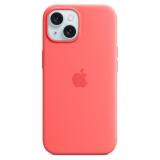 Custodia MagSafe in silicone per iPhone 15 Plus - Guava