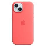 Custodia MagSafe in silicone per iPhone 15 - Guava