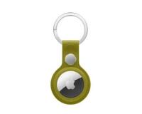 Apple MA7L4ZM/A funda protectora con llavero para localizador o rastreador GPS, amarillo