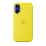 Custodia MagSafe in silicone per iPhone 16 Plus - Giallo carambola