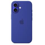 Custodia MagSafe in silicone per iPhone 16 Plus - Blu oltremare