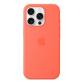 Custodia MagSafe in silicone per iPhone 16 Pro - Mandarancio