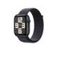 Apple Watch SE GPS 44mm Cassa Alluminio Mezzanotte con Inchiostro Sport Loop