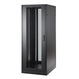 RACK A PAVIMENTO SERVER IP20 19  24U A1256XL800XP1000  PORTA ANTERIORE E POSTERIORE TRAF. 80  LATERALI ASPORTABILI COLORE NERO