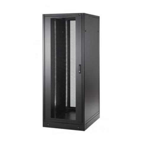 RACK A PAVIMENTO SERVER IP20 19  48U A2057XL600XP1000  PORTE ANT. SINGOLA E POST. DOPPIO BATT. TRAF. 80  LAT. ASP. COLORE NERO