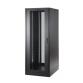 RACK A PAVIMENTO SERVER IP20 19  48U A2057XL600XP1000  PORTE ANT. SINGOLA E POST. DOPPIO BATT. TRAF. 80  LAT. ASP. COLORE NERO